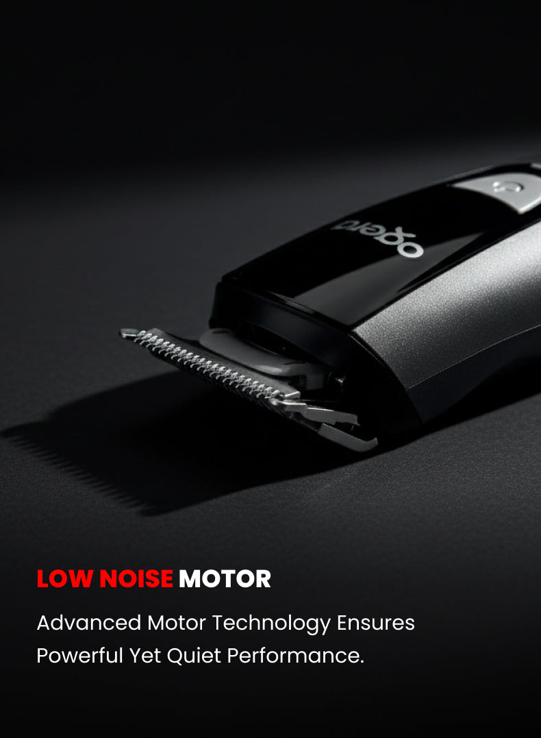 8-in-1 Rechargeable Grooming Kit – Professional All-in-One Trimmer Set with Beard, Nose, Ear & Body Attachments, Precision Stainless Steel Blades, Rechargeable Battery, Low Noise Operation – Model OG2004HT, Black