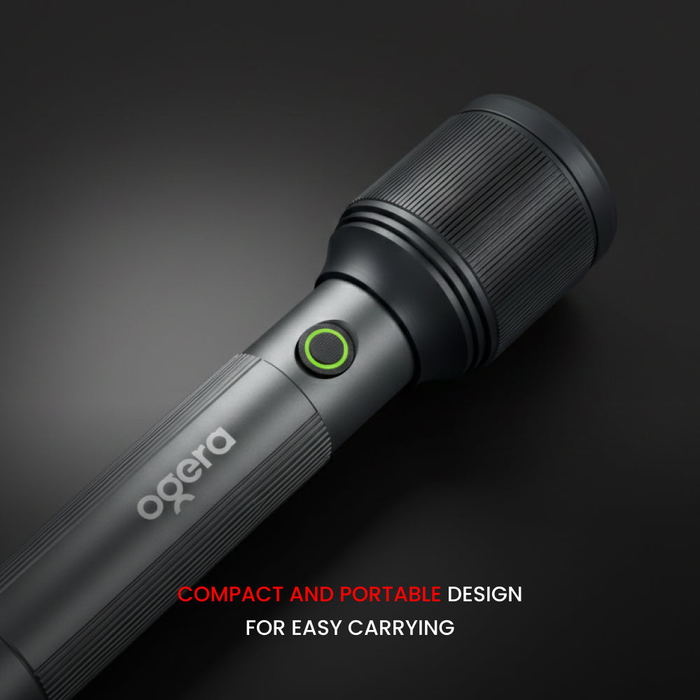 OGERA RECHARGEABLE LED FLASHLIGHT COMBO-2Scx2-OG1100SLC22