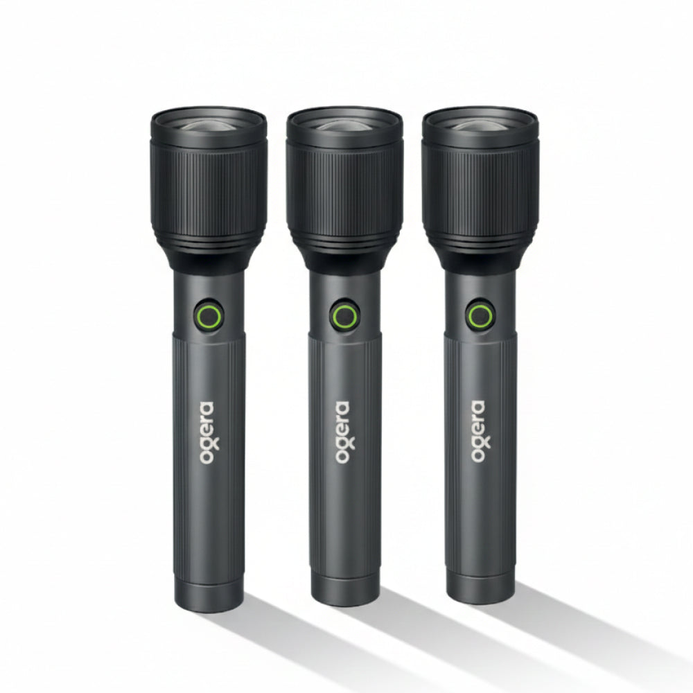 OGERA RECHARGEABLE LED FLASHLIGHT COMBO-2Sc x3-OG1100SLC23