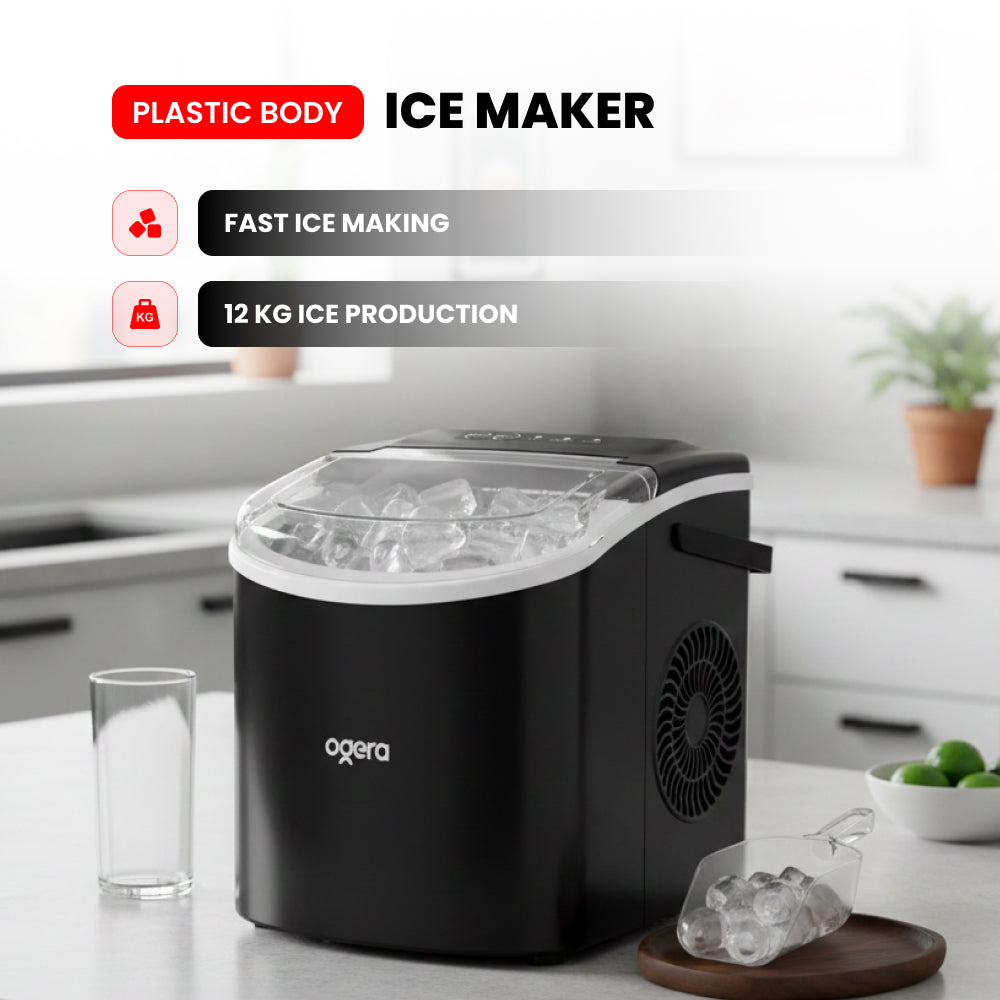 OGERA ICE MAKER (PLASTIC BODY)
