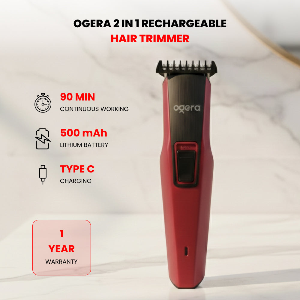 OGERA RECHARGEABLE HAIR TRIMMER- OG2005HT