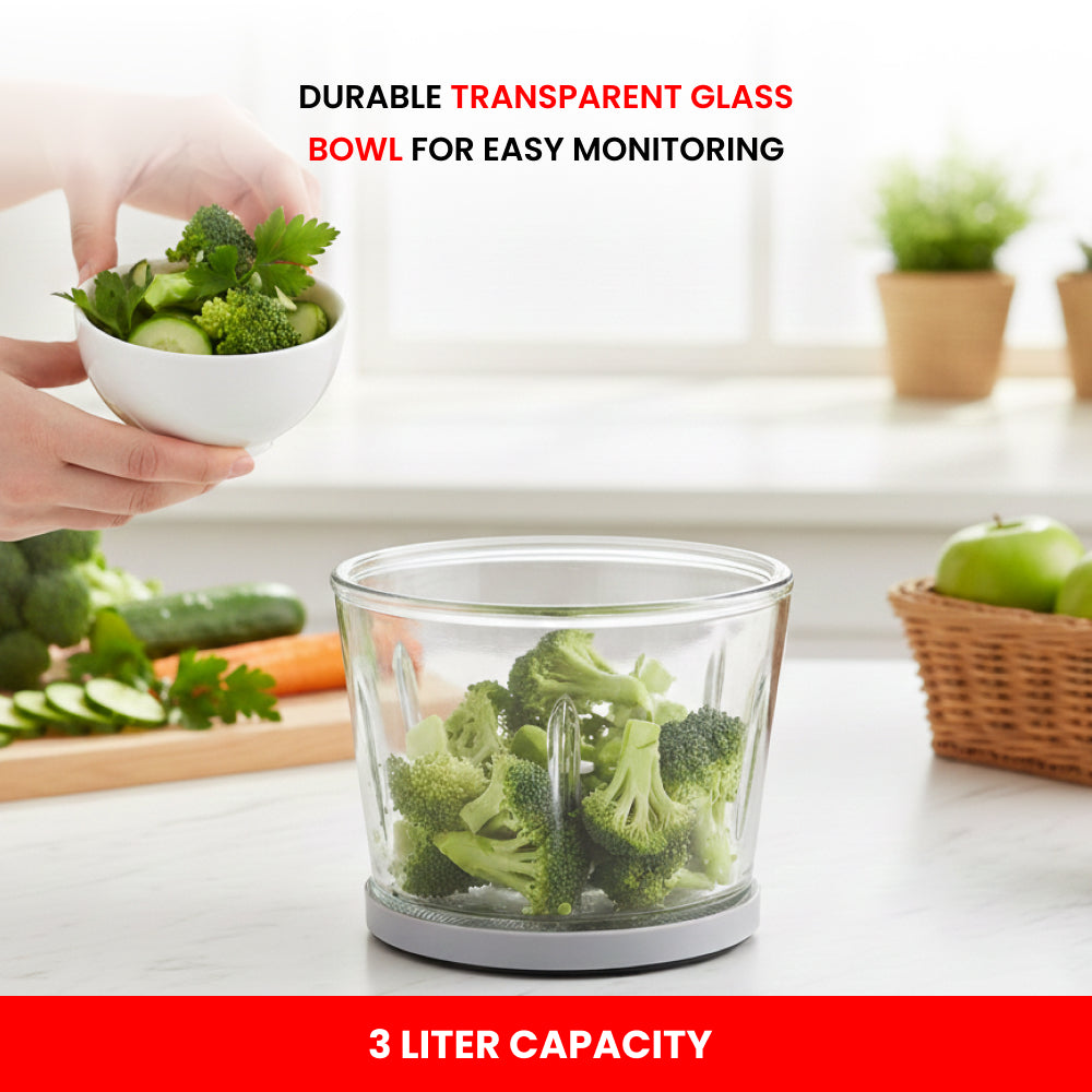 OGERA 2 IN 1 ELECTRIC FOOD CHOPPER - OG4001FC