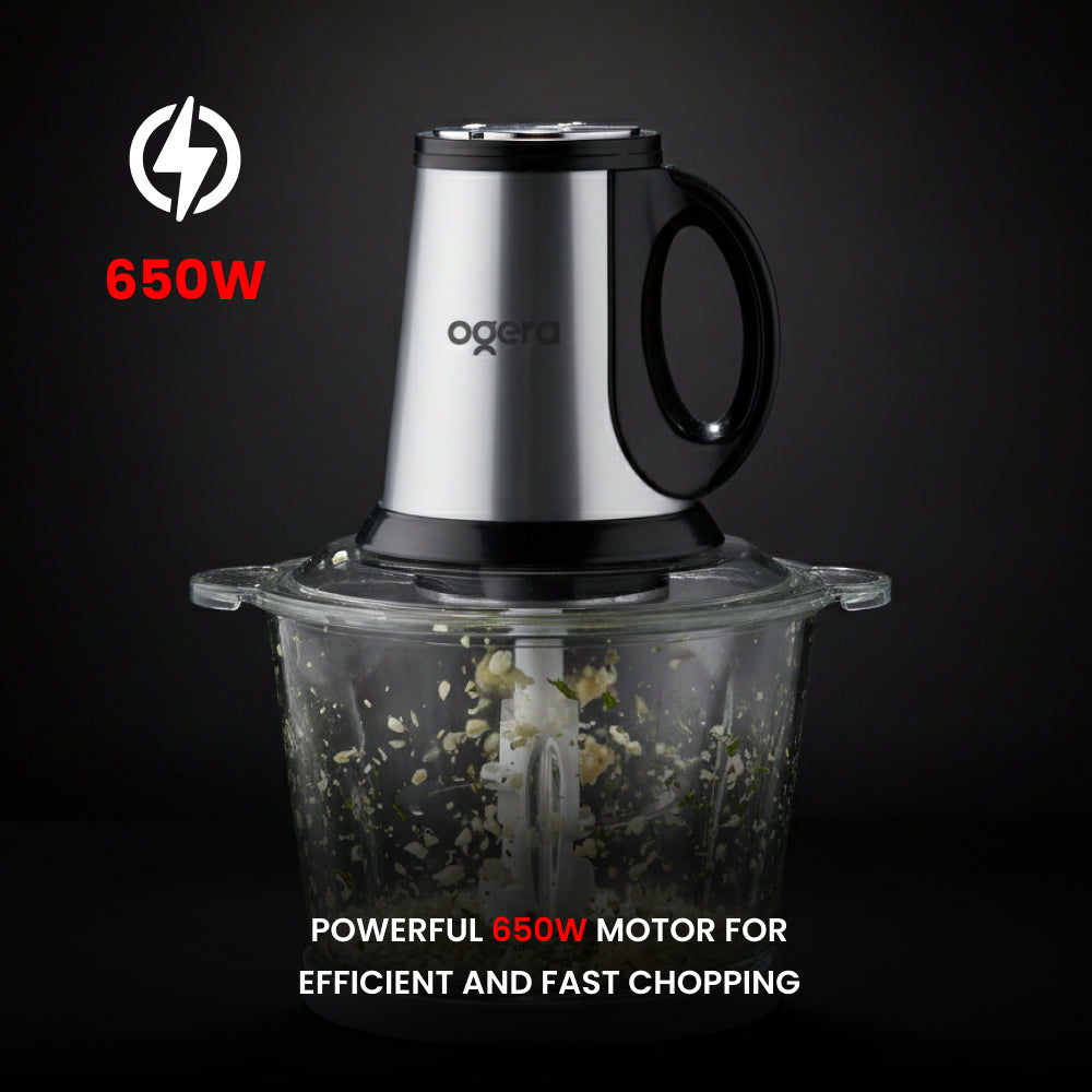 OGERA 2 IN 1 ELECTRIC FOOD CHOPPER - OG4001FC