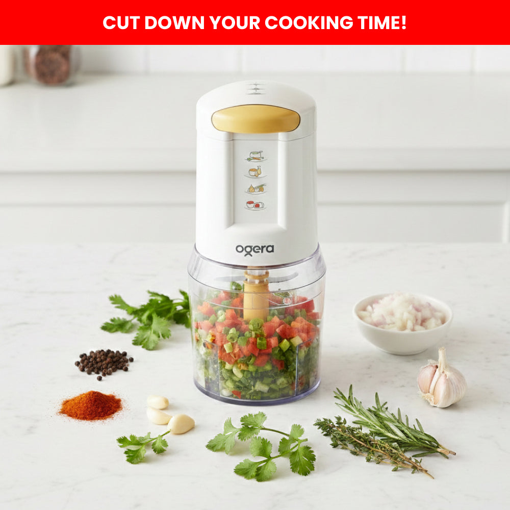 OGERA 2 IN 1 ELECTRIC FOOD CHOPPER - OG4002FC