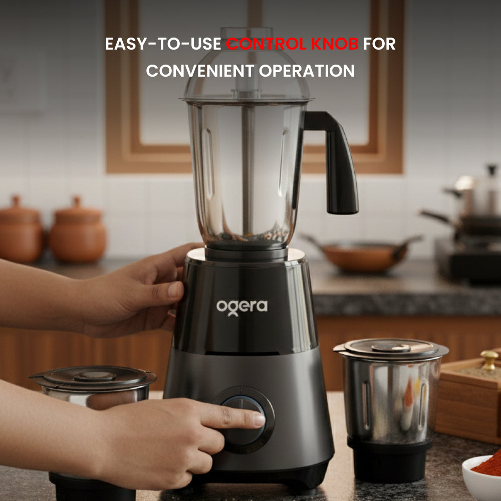 3 IN 1 INDIAN MIXER GRINDER 550W-OG5008GM