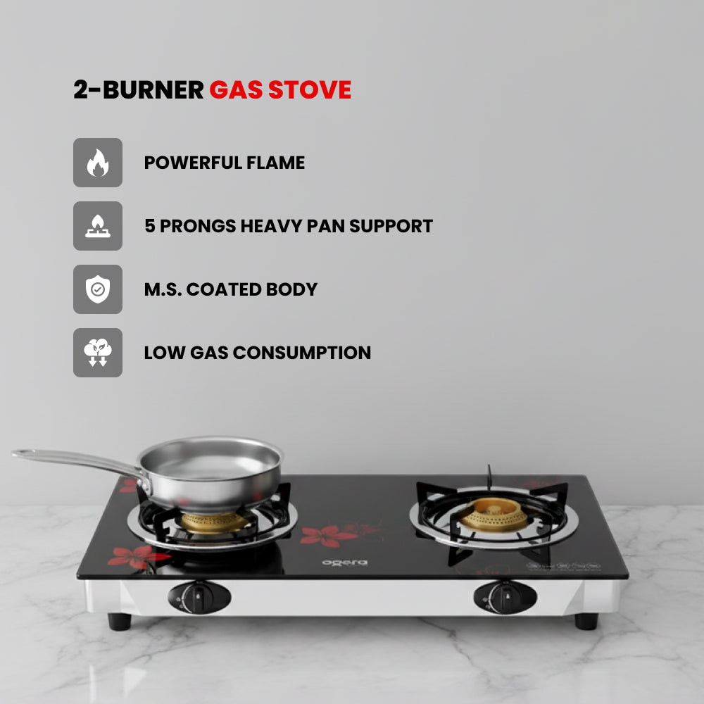 OGERA 2 BURNER GAS STOVE
