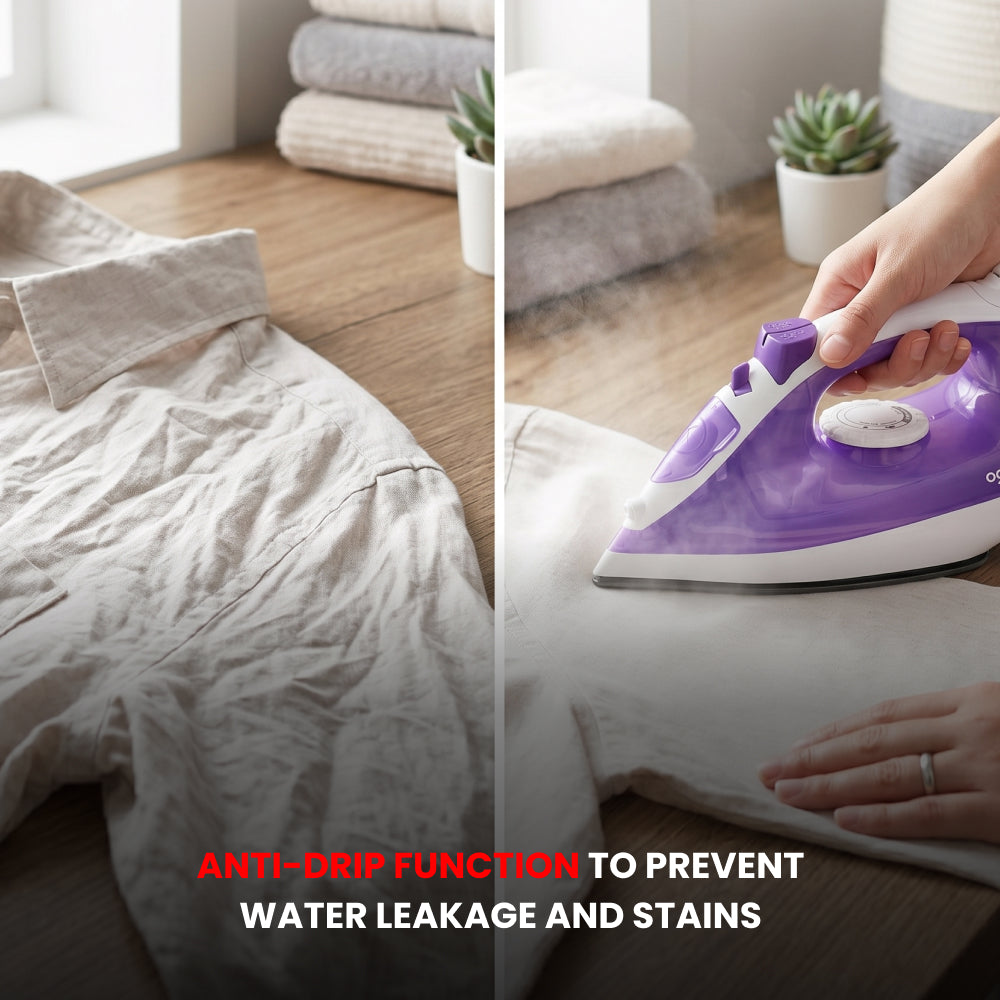 CERAMIC SOLE PLATE STEAM IRON (OG52SI)