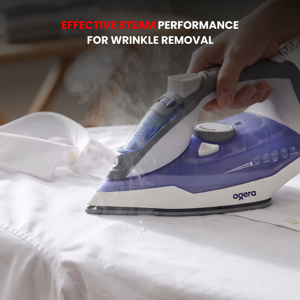 CERAMIC SOLE PLATE STEAM IRON(OG53SI)