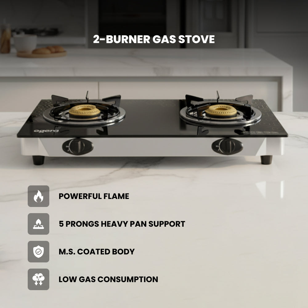 OGERA 2 BURNER GAS STOVE