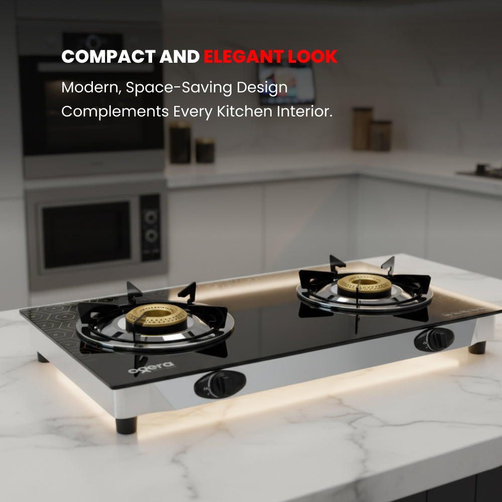 OGERA 2 BURNER GAS STOVE