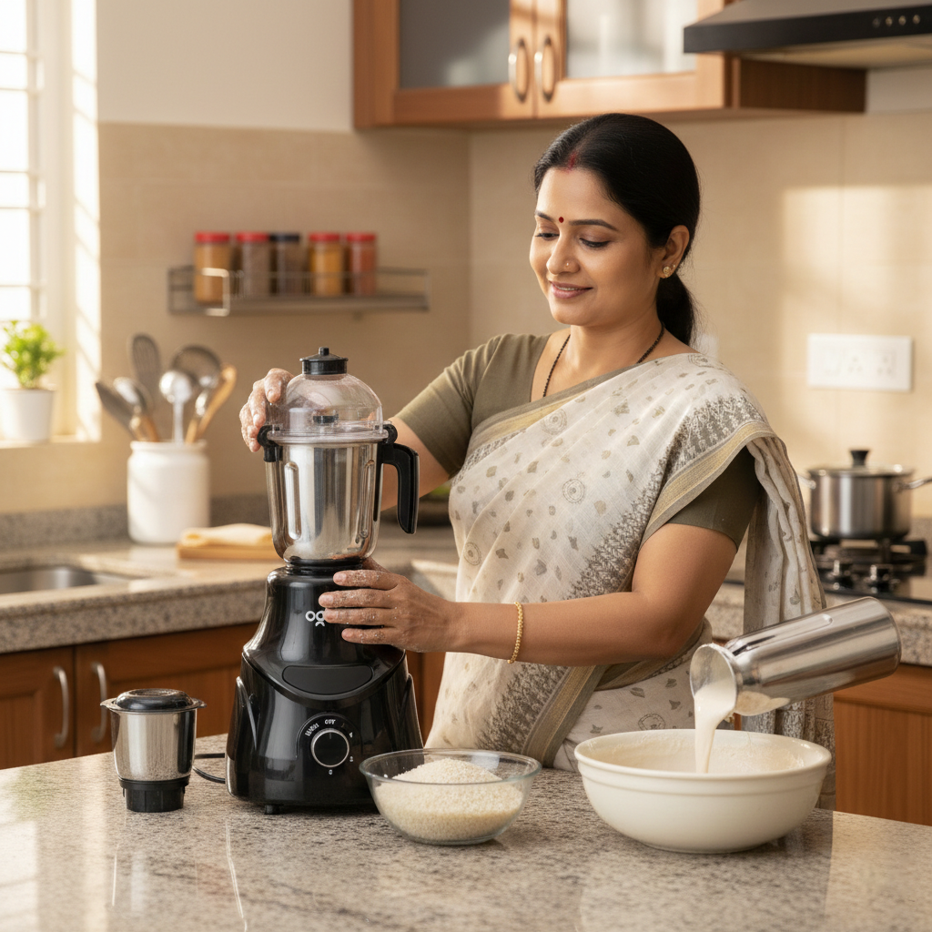 3 IN 1 INDIAN MIXER GRINDER -750W- OG5009GM