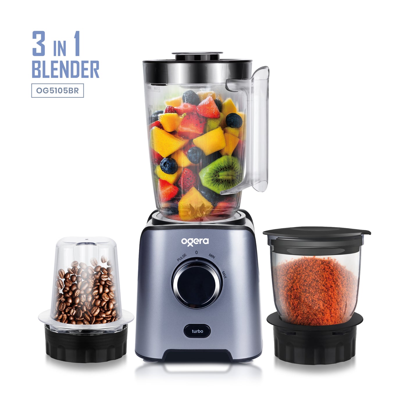 OGERA 3 IN 1 JUICER BLENDER