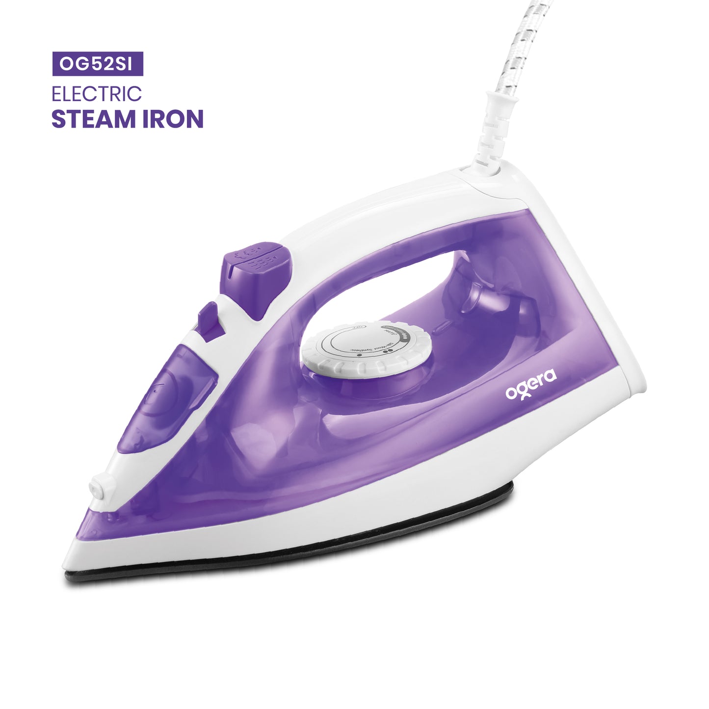 CERAMIC SOLE PLATE STEAM IRON (OG52SI)