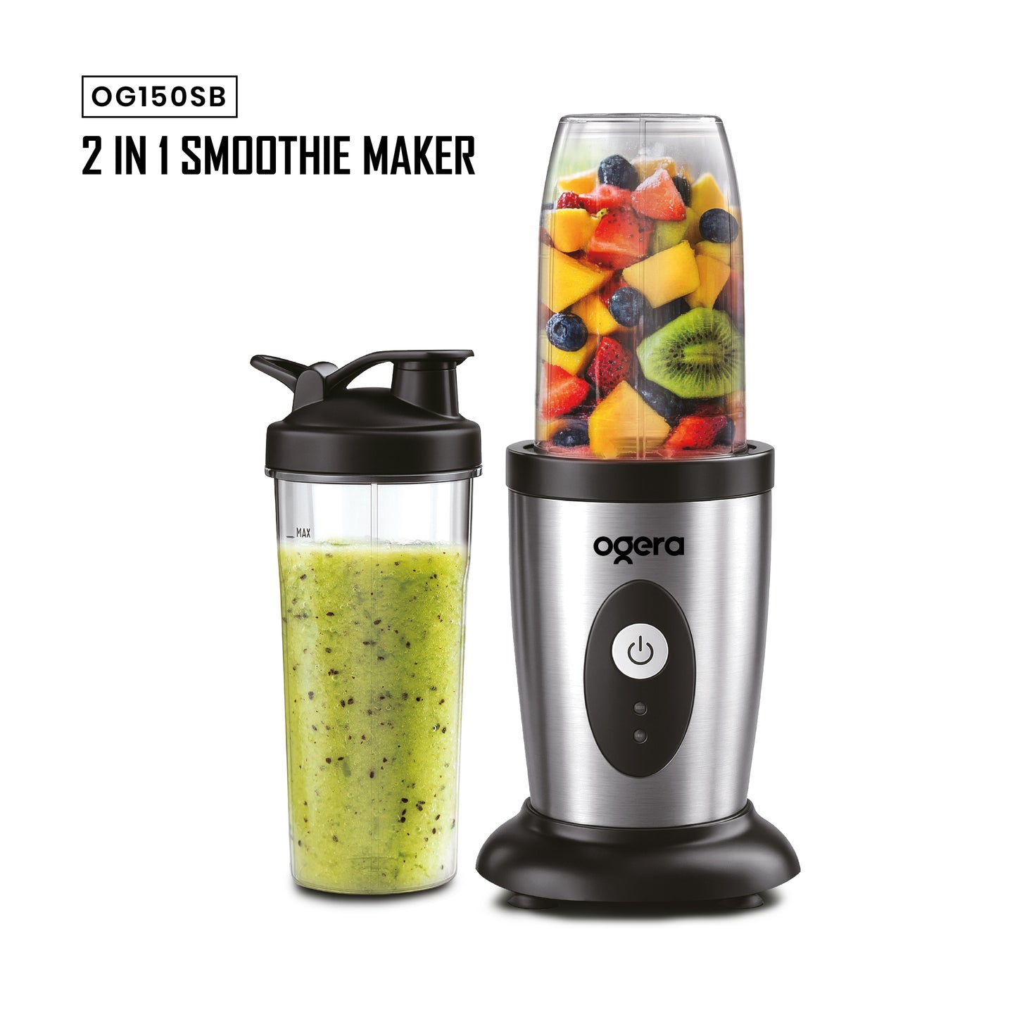 OGERA 2 IN 1 SMOOTHIE MAKER - OG150SB