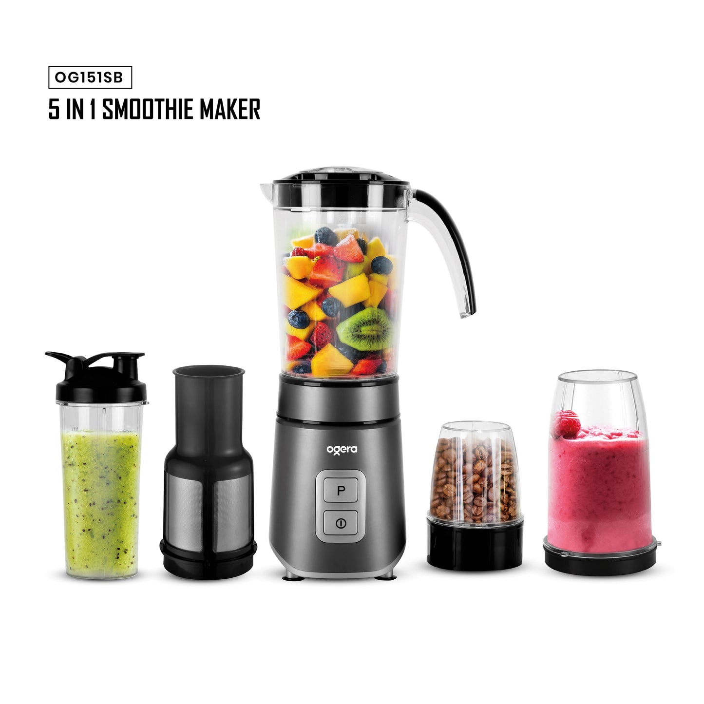 OGERA 5 IN 1 SMOOTHIE MAKER- OG151SB
