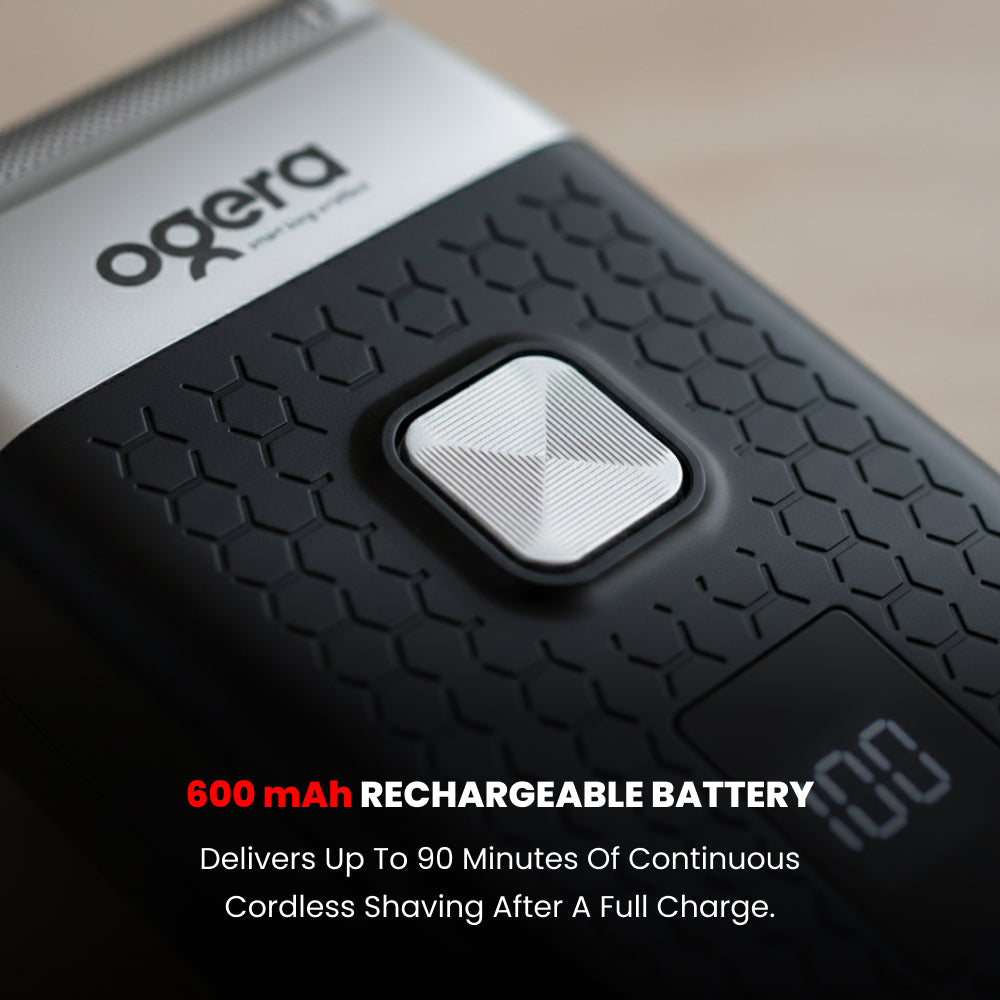 OGERA RECHARGEABLE MEN SHAVER 600 mAH
