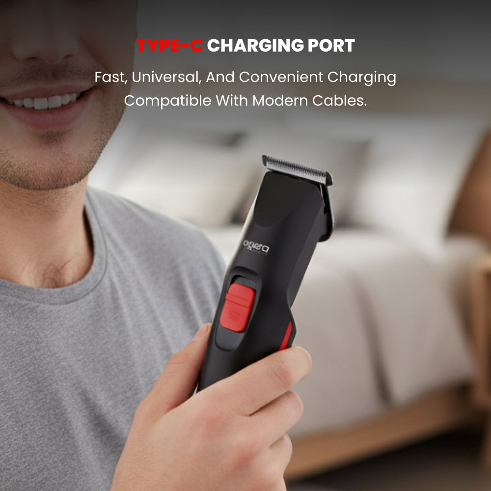 OGERA RECHARGEABLE HAIR TRIMMER 500mAH 90MINUTES