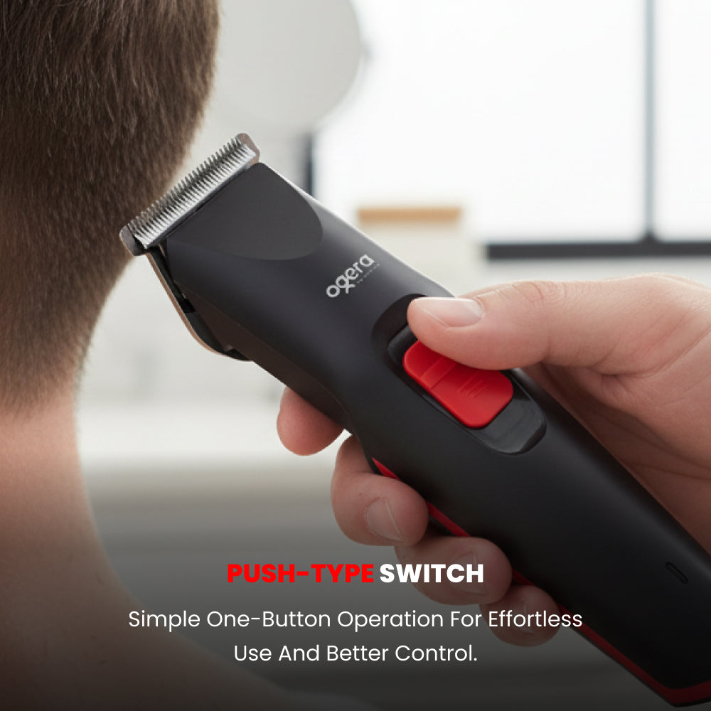 OGERA RECHARGEABLE HAIR TRIMMER 500mAH 90MINUTES