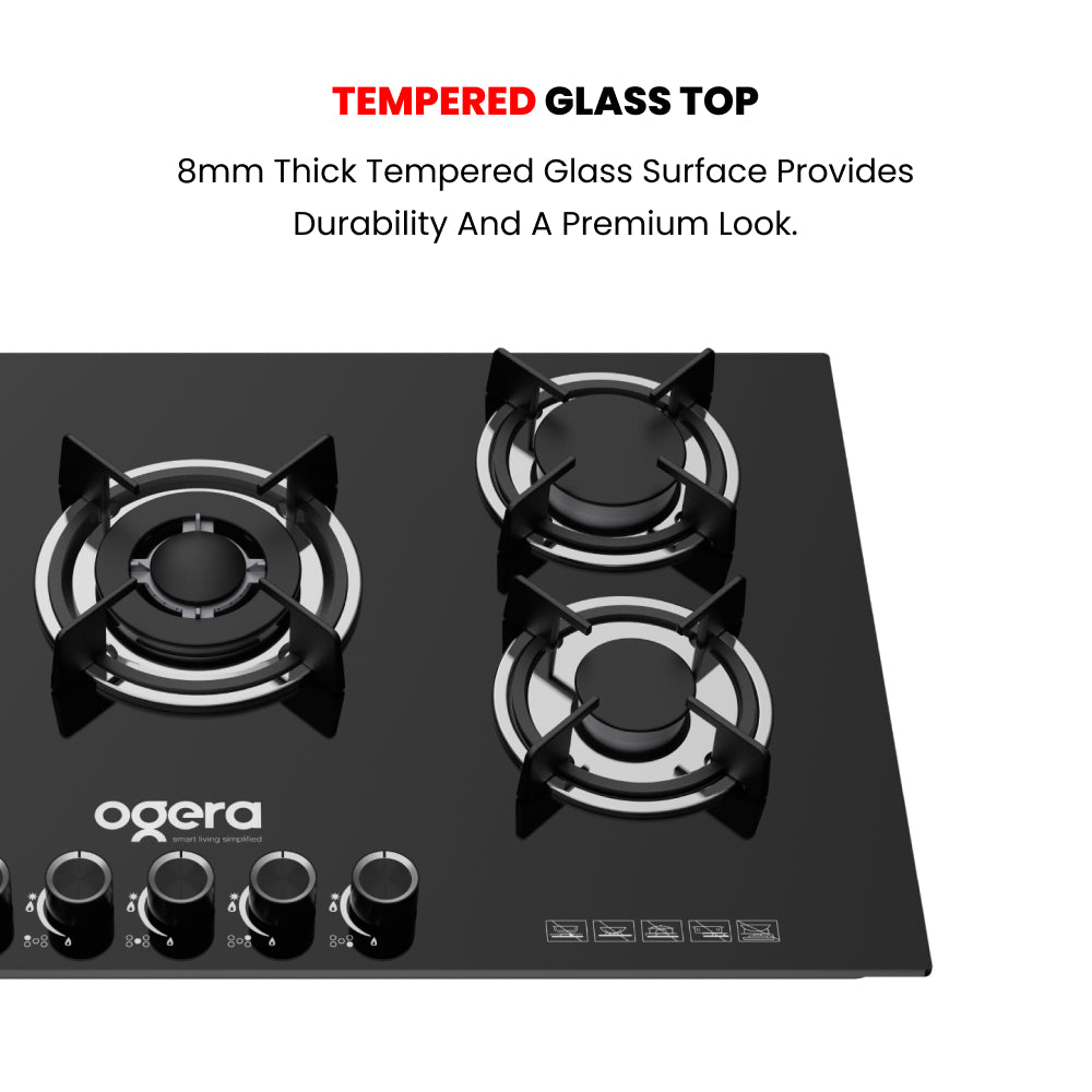 OGERA 5 BURNER GAS STOVE HOB