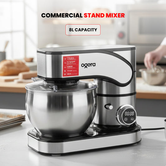 OGERA COMMERCIAL STAND MIXER 7.5 L - OG1200SM