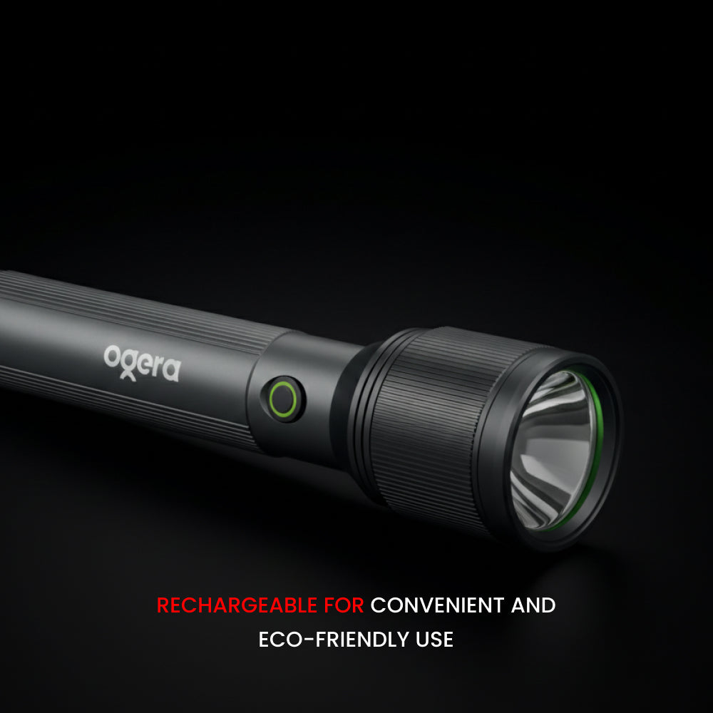 OGERA RECHARGEABLE LED FLASHLIGHT COMBO-3Sc x3 - OG1100SLC33