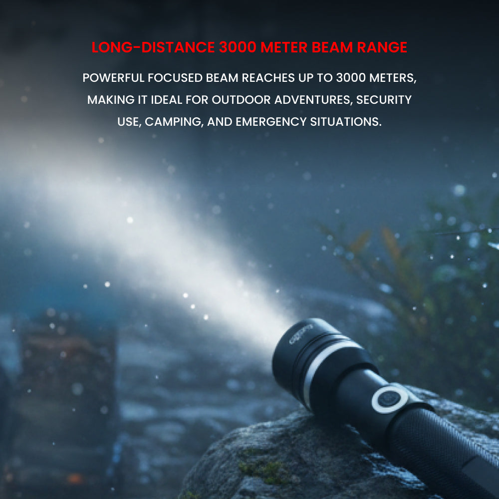 OGERA RECHARGEABLE LED FLASHLIGHT-OG1003SL