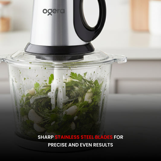 OGERA 2 IN 1 ELECTRIC FOOD CHOPPER - OG4001FC