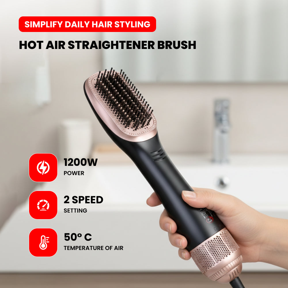 HOT AIR STRAIGHTENER BRUSH- OG2420HB