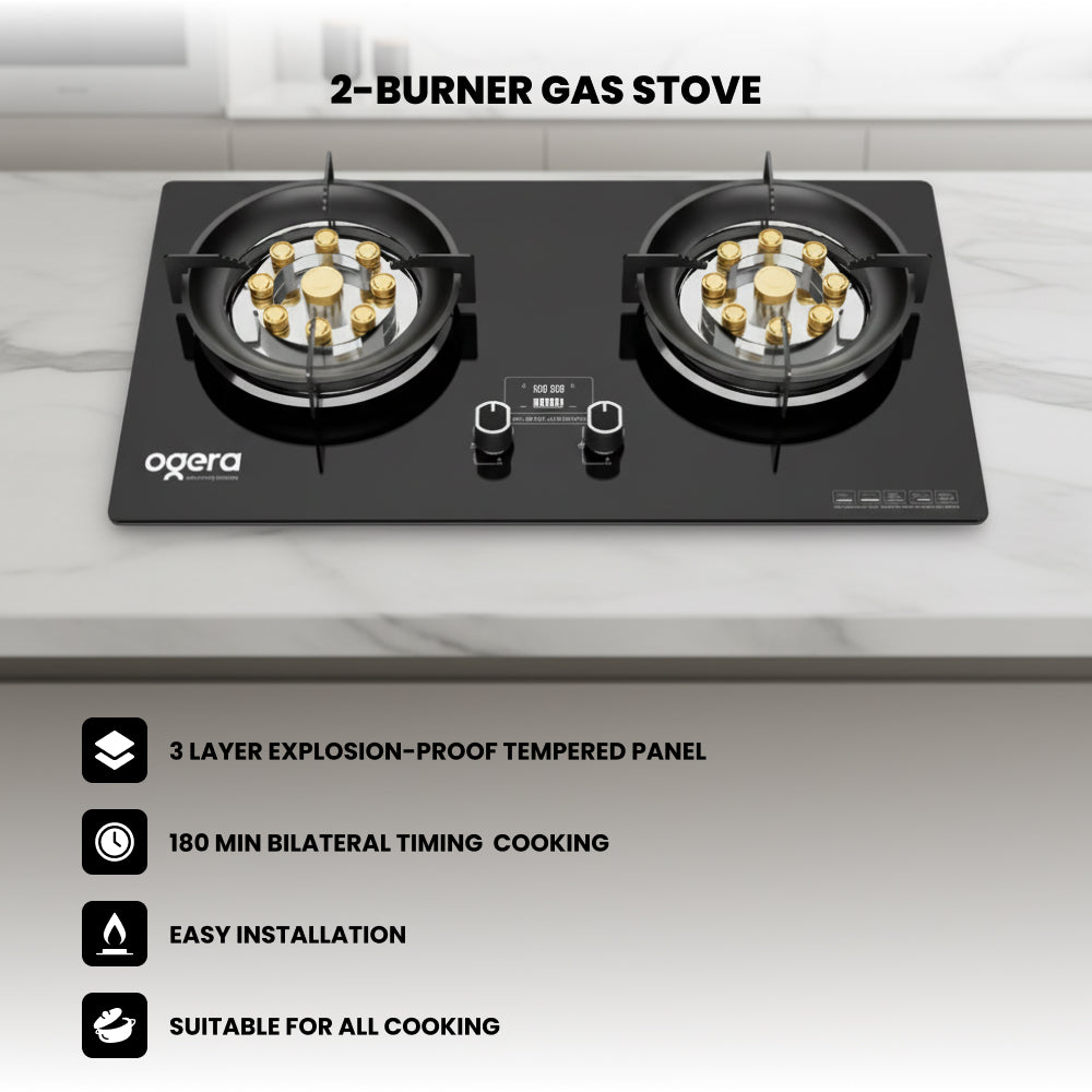 OGERA 2 BURNER STOVE