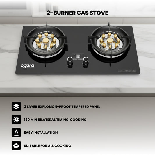 OGERA 2 BURNER STOVE