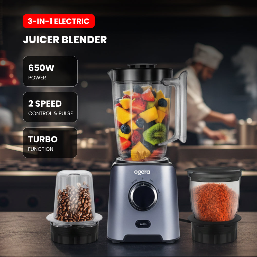 OGERA 3 IN 1 JUICER BLENDER