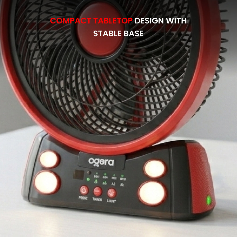 OGERA RECHARGEABLE FAN 14