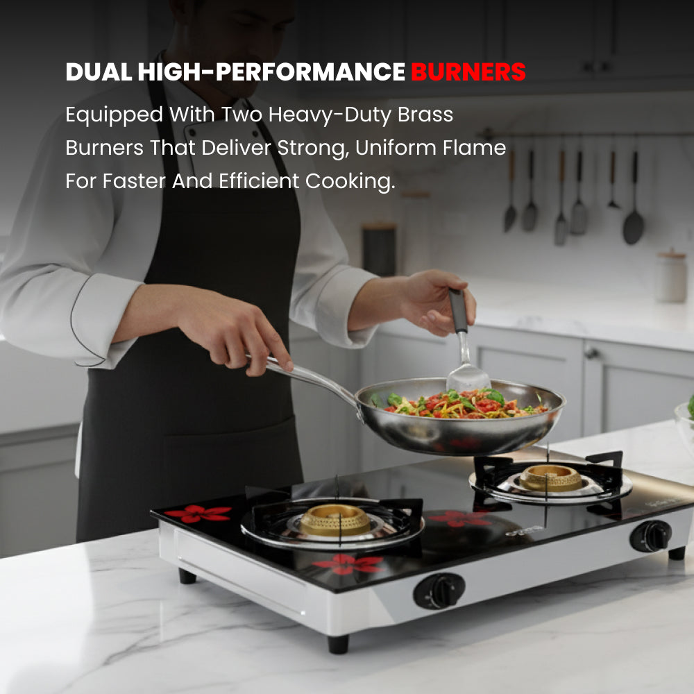 OGERA 2 BURNER GAS STOVE