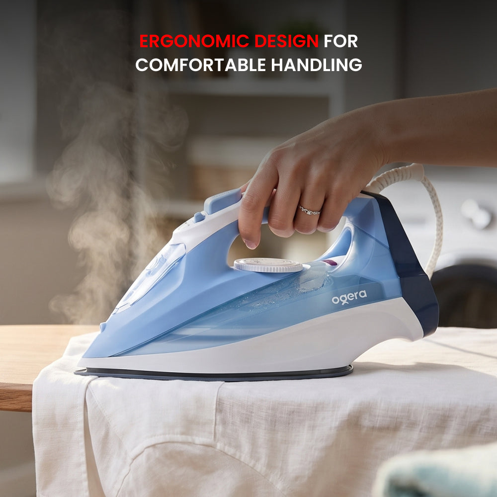 CERAMIC SOLEPLATE STEAM IRON(OG51SI)