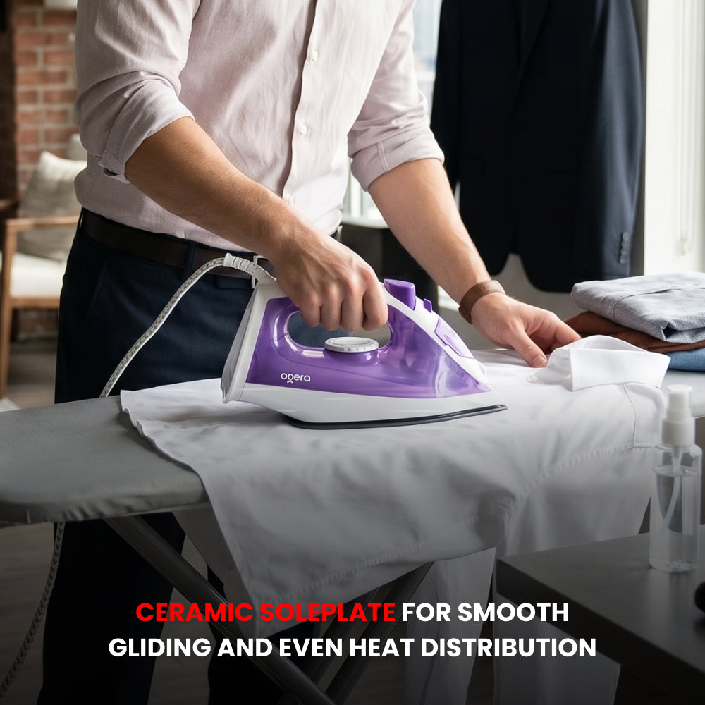 CERAMIC SOLE PLATE STEAM IRON (OG52SI)