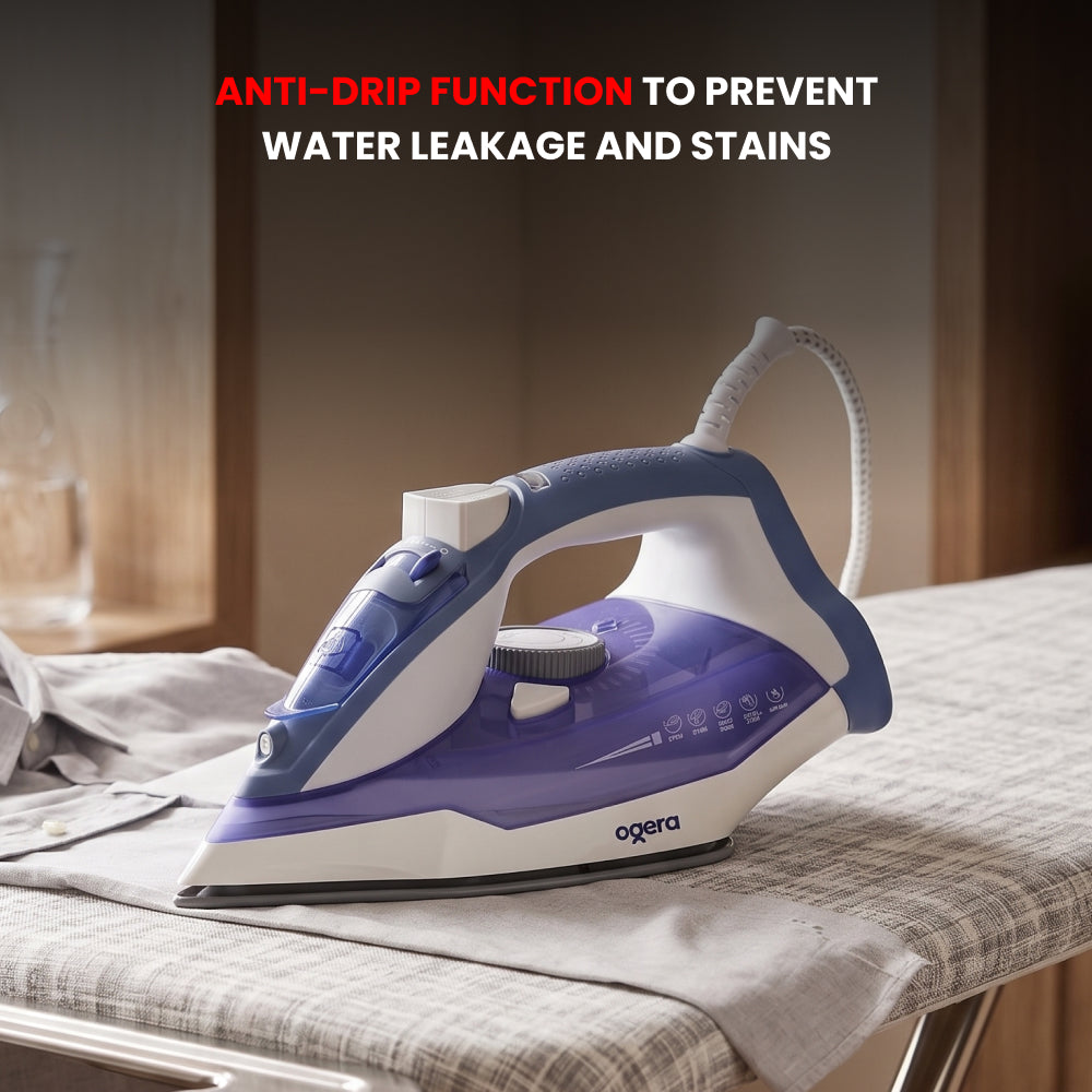 CERAMIC SOLE PLATE STEAM IRON(OG53SI)