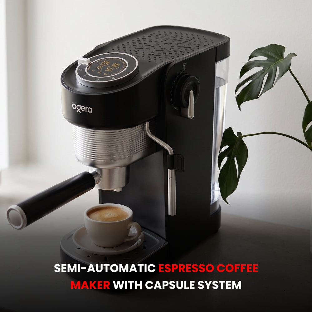 SEMI-AUTOMATIC ESPRESSO COFFEE MAKER -OG1401EC