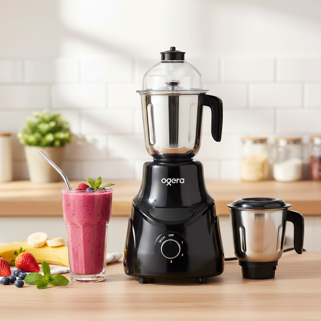 3 IN 1 INDIAN MIXER GRINDER -750W- OG5009GM