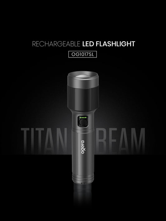 OGERA RECHARGEABLE LED FLASHLIGHT 2Sc