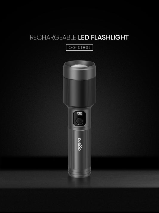 OGERA RECHARGEABLE LED FLASHLIGHT 1D