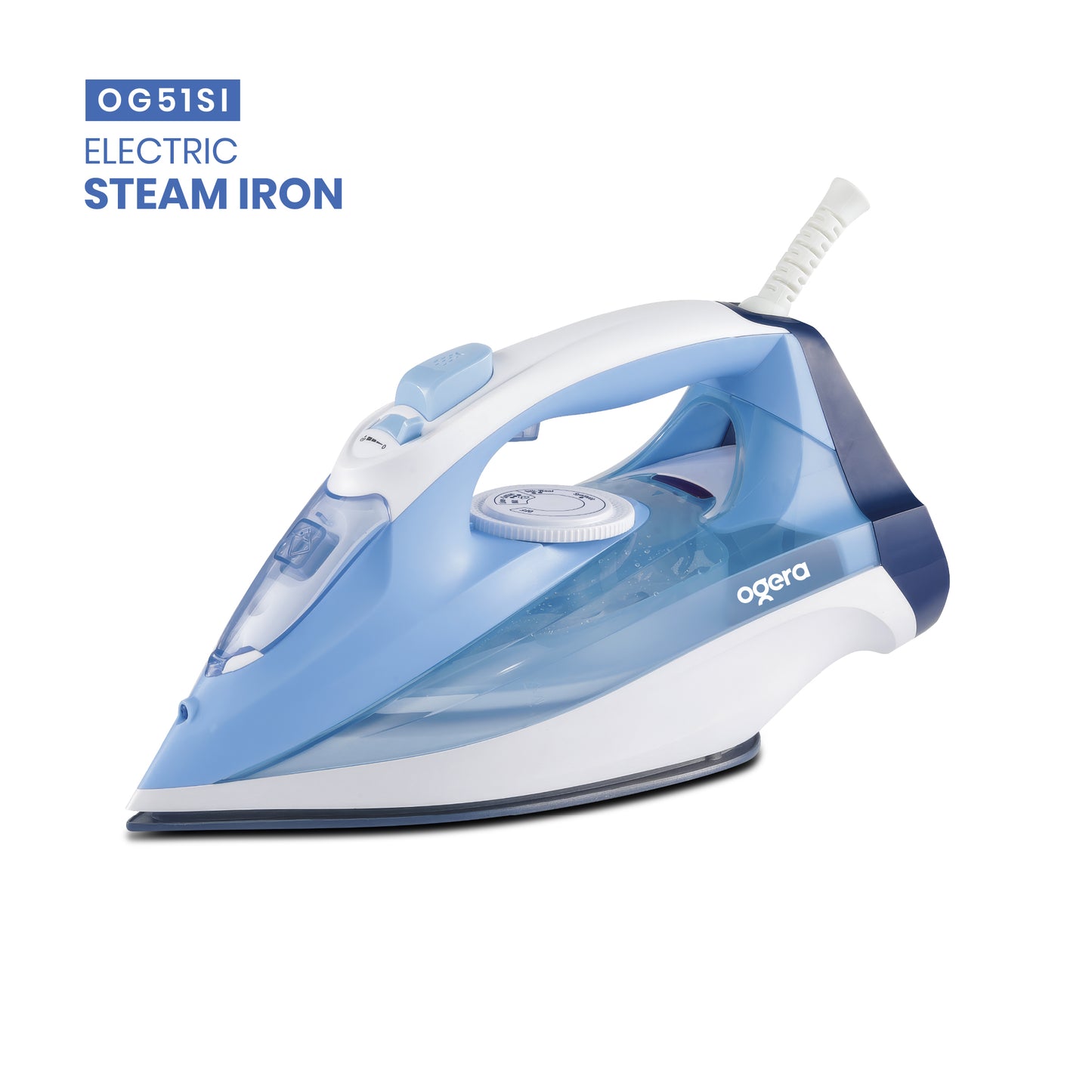 CERAMIC SOLEPLATE STEAM IRON(OG51SI)